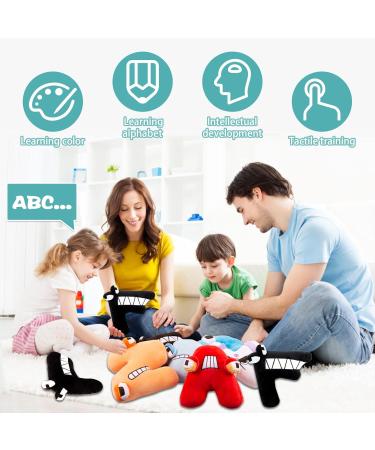 NTGFU Alphabet Lore Plushies - Stuffed Educational Letter Toy for Boys/Girls Birthday (F) - Buy Online on SooperMarket.com