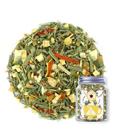 Plant Gift Moroccan Licorice Protect Eyes Tea Herbal Tea All Natural Flavors Loose Leaf Mango Pineapple Apple Orange Peel Non GMO Vegan Tea Bags Into Iced Tea & Hot Tea 70G/2.5oz