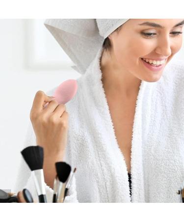 Teksome Powder Puff for Face Powder | Reusable Cosmetic Puff for Face | Fish Shaped Cosmetic Puff Beauty Makeup Tools for Pressed Powder Liquid Foundation Small fish puff (pink) - Buy Online on SooperMarket.com