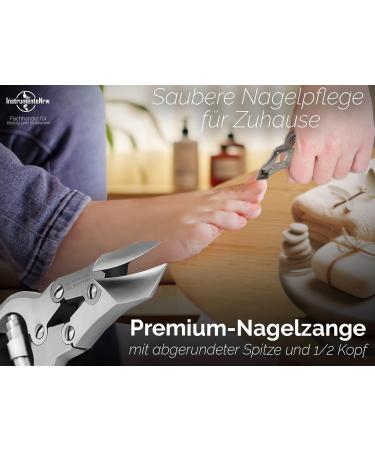 Professional Foot Care Head Cutter Nail Pliers - Double Gear Ratio 4-Way Screwed for Precision & Comfort - Buy Online on SooperMarket.com