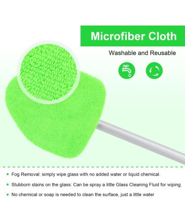 Xindell Car Window Cleaner - 24 Windshield Cleaning Tool with Spray Bottle & Microfiber Bonnet | Pull-Out Car Wash Kit with Long Soft Sponge Handle - Buy Online on SooperMarket.com