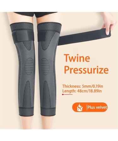 FCSHFC Knee Brace for Men & Women - Adjustable Compression Support Sleeve | Knee Tendon Support & Warmer (Color: C Size: L) - Buy Online on SooperMarket.com