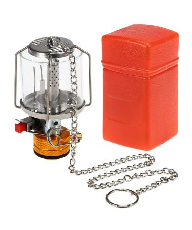 Lixada Portable Camping Gas Lantern Piezo Ignition Mini Gas Tent Lamp Light