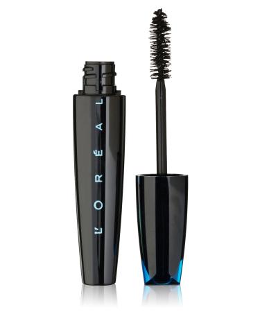 L'Oreal Paris Voluminous Extra-Volume Collagen Waterproof Mascara, Blackest Black, 0.34 Ounces 0.34 Fl Oz (Pack of 1) Waterproof Blackest Black