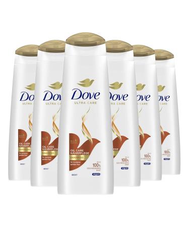 Dove Shampoo Oil Care - Nourishing Solution for Dry Brittle Hair | Bio-Restore Complex | 250ml (6 Pieces) - International Shipping Available - Buy Online on SooperMarket.com