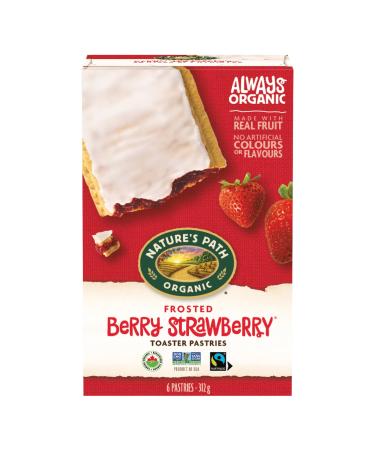 Nature's Path Organic Strawberry Frosted Toaster Pastries 312g Box