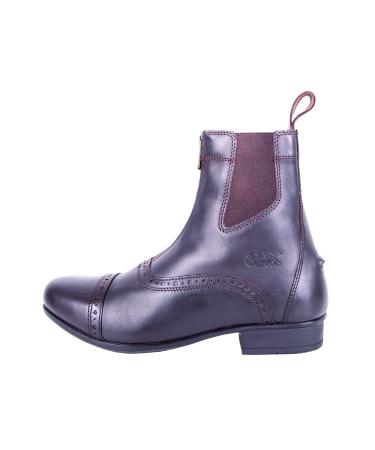 AK Hi Tec AKRS-6051-03 Full grain leather riding boots with zip and Air System technology 40 EU Brown