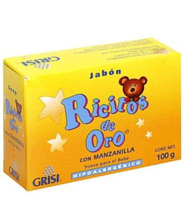 Ricitos de Oro Chamomile Soap with Chamomile Extract 3.5 Ounce Bar Soap