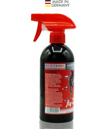 Gustav Optenplatz Fly-A-Way Insect Spray for Horses | Effective Fly Tick & Brakes Defense | Go!Horse Care (500ml) - Buy Online on SooperMarket.com