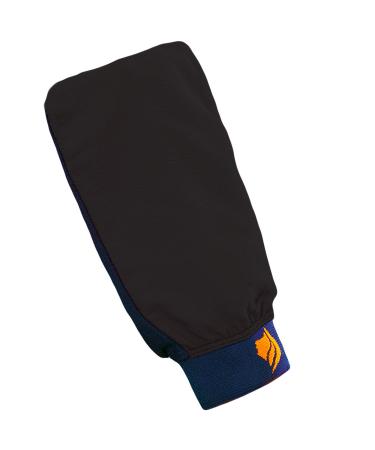 Body Exfoliating Gloves Mitt  Premium Dead Skin Exfoliating Scrubber Bath Gloves Removes Self Tan Easily  Bath & Spa Hamam Body Scrub Glove Black