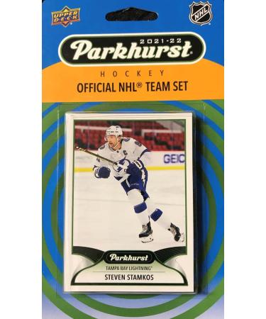 Tampa Bay Lightning 2021 2022 Upper Deck Factory Sealed 10 Card Team Set including Steven Stamkos, Victor Hedman and Nikita Kucherov Plus