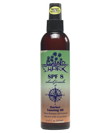 SPF 8 OIL DARKER TANNING OIL w/Sprayer