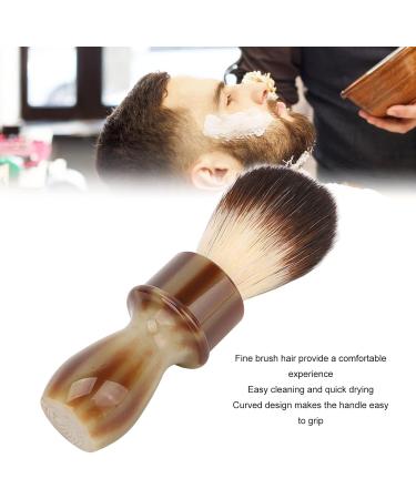 HERCHR Men's Shaving Brush - Ergonomic Soft Hair Face Shaving Tool for Smooth Shave | International Shipping Available - Buy Online on SooperMarket.com