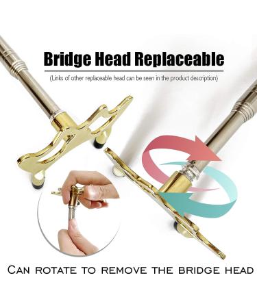 Tai Ba Retractable Billiards Pool Cue Stick Bridge with Brass Head - Replaceable Bridge Accessory - Buy Online on SooperMarket.com