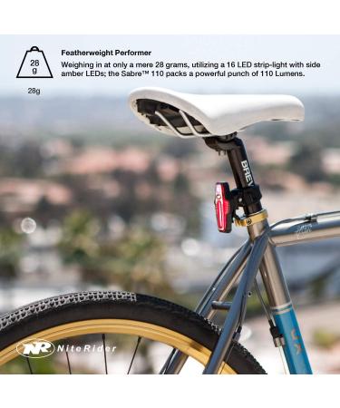 NiteRider Lumina Micro 900 Front & Sabre 110 Rear Bike Light Combo Pack - USB Rechargeable LED Bicycle Lights for Safety in Mountain, Road, City Commuting Cycling | Water Resistant - Buy Online on SooperMarket.com