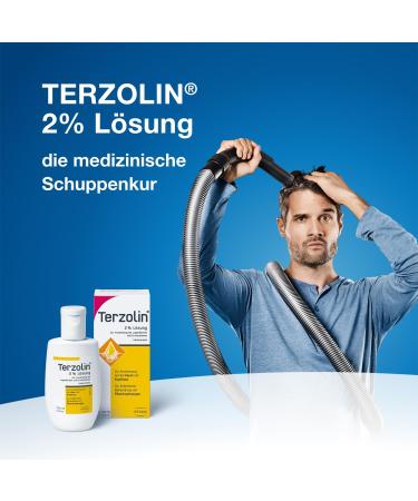 Terzolin Medical Dandruff Treatment 2% Solution - 60ml for Adolescents & Adults - Effective Relief from Dandruff - Buy Online on SooperMarket.com