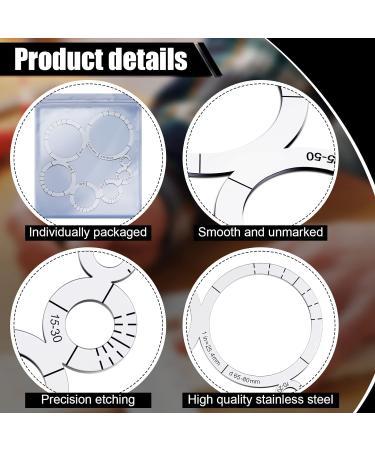 Leather Crafting Tools: Corner Cutting Ruler, Metal Circle Template, Corner Punch - DIY Leather Craft Tool (Basic Style 1 Pack) - Buy Online on SooperMarket.com