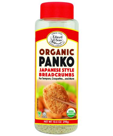 Edward & Sons Organic Panko, Japanese Style Breadcrumbs, 63 Ounce (Pack of 6) Japanese Style Panko