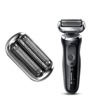 73S S7 Replacement Head Shaver Head Accessories for Braun Series7 Shaving Razor Head Suitable for Braun S7 7020s 7025s 7085cc 7027cs 7071cc and 7075cc Shavers black