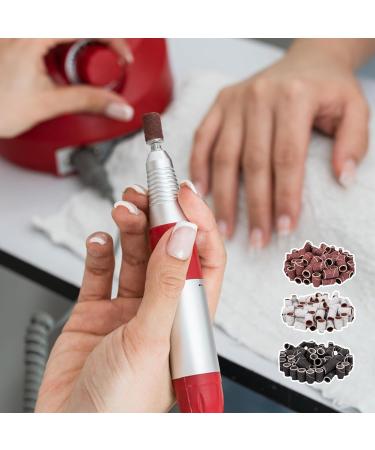 210 Pcs Sanding Bands For Nail Drill Sanding Bands 80# 120# 180# Multi-Colored Nail Drill Sanding Bands With Boxed Nail Sanding Bands Removing Acrylic Gel for Manicures & Pedicure - Buy Online on SooperMarket.com