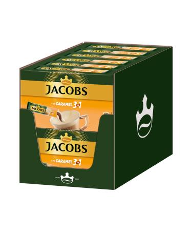 Jacobs coffee specialties 3 in 1 Caramel 120 sticks with instant coffee 12 x 10 drinks caramel