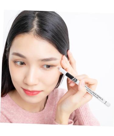 FOYTOKI 30 Pcs Lying Silkworm Eyeliner Eyelid Make up Pencil Professional Eyeliner Pencils White Wooden Pole - Buy Online on SooperMarket.com