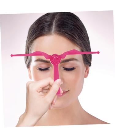 Angoily 3 Pcs Eyebrow Template Eyebrow Ruler Eyebrow Makeup Stencil Template Ruler Portable Protractor - Buy Online on SooperMarket.com