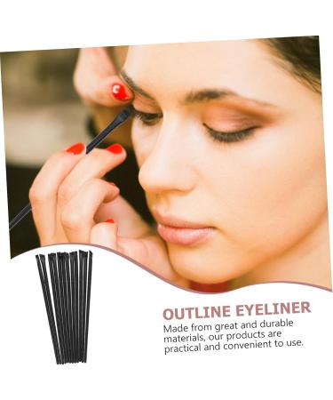 Baluue 36 Pcs Eyeliner Brush Eye Shadow Brush Women Eyeliner Brush Brow Brushes for Eyebrows Black  - Buy Online on SooperMarket.com