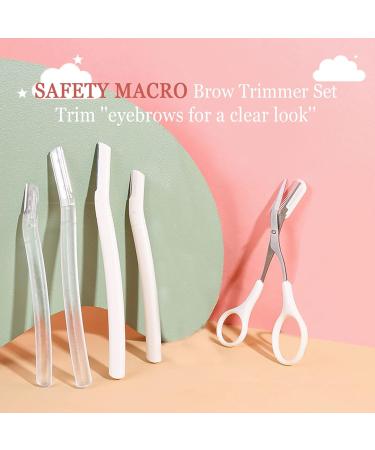 Buy 5-in-1 Eyebrow Trimmer Kit | Eyebrow Scissors Facial Razors & Shaping Tools - Perfect for Women Fast International Shipping - Buy Online on SooperMarket.com