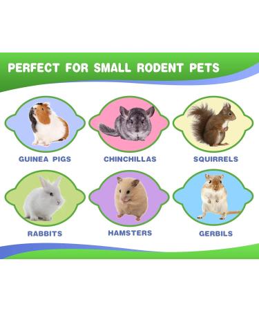 ABIZOO 18-Piece Rabbit Chew Toy Set | Natural Apple Sticks & Dental Care for Rabbits Hamsters & Guinea Pigs - Buy Online on SooperMarket.com