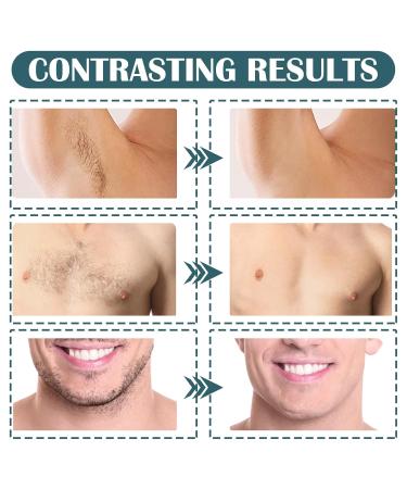 Quick & Painless Intimate Hair Removal Cream for Men - Flawless Depilatory for Unwanted Body Hair - Buy Online on SooperMarket.com