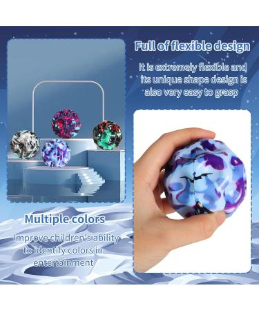 Astro Jump Ball Set - 4 Moon Bouncy Balls for Kids | Space Theme 7cm High Jump Rubber Balls | Perfect Gift for Children - Buy Online on SooperMarket.com