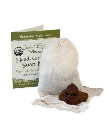Soap Nuts/Soap Berries. 23+ LOADS! Natural Laundry Detergent and Cleaner - Select seedless.