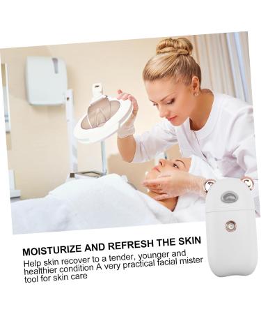 MUSISALY 1pc Beauty Humidifier Facial Mister Electric Aroma Portable Handheld Humidifier Abs White - Buy Online on SooperMarket.com