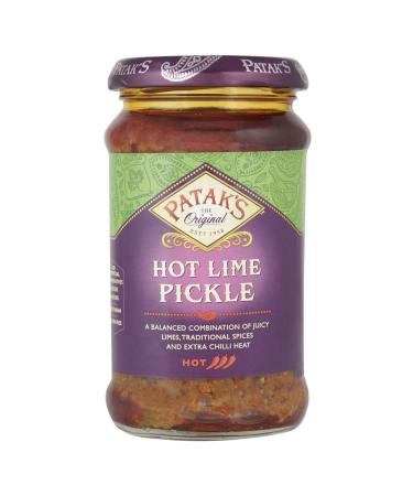 Pataks Hot Pickle, Lime, 10 Ounce