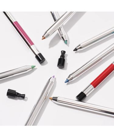 YES.EYE DO Gel Eyeliner Waterproof Smudgeproof Retractable Eyeliner Gel with built-in sharpener Colored Glitter Eyeliner Highly Pigmented and Creamy (Apricot) - Buy Online on SooperMarket.com