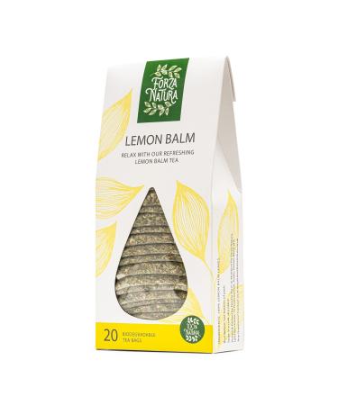 Lemon Balm - Herbal Tea Bags - 100% Natural - 20 Bio Bags