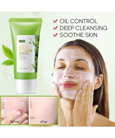 Skincare Set For Teenagers Girls Face Care Sets Skincare Gift Set 4PC Pamper Gifts For Women Includes Cleanser-Eye Cream-Serum-Face Cream Suitable For All Skin Types (One Size Green Tea) Green Tea One Size - Buy Online on SooperMarket.com