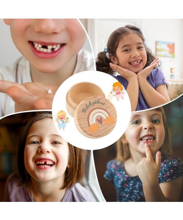 Moosono Tooth Box for Milk Teeth - Perfect Gift for Baptism & Birthdays | Ideal for Boys & Girls - New Parents Must-Have - Buy Online on SooperMarket.com