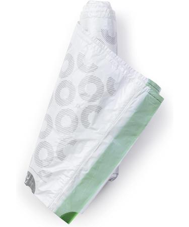 Brabantia PerfectFit Garbage Bags Multipack - Extra Strong (Code G 23L/30L) | 120 White Trash Bags with Train Tape - 6 Rolls - Buy Online on SooperMarket.com
