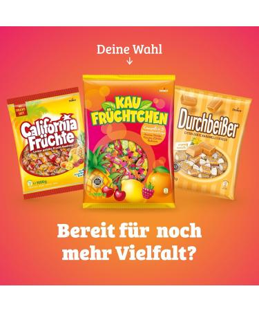 Kaufr chtchen Chewy Sweets 1000g Bulk Pack | Five Fruity Flavours - Buy Internationally! - Buy Online on SooperMarket.com