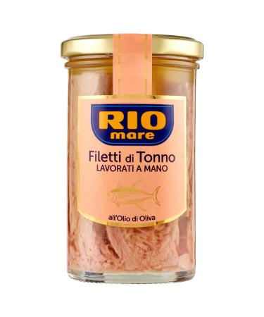 6x Rio Mare Filetti di Tonno in Olio di oliva tuna fillets in olive oil handmade 250g