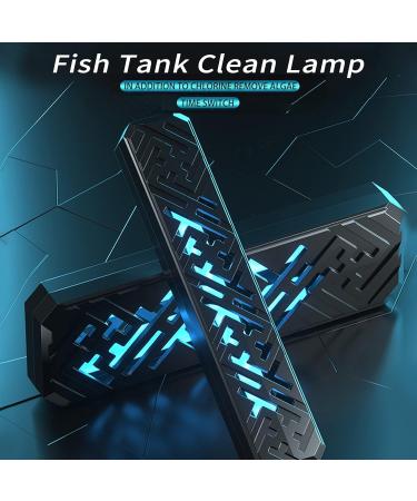 TOPINCN Aquarium Clean Light Aquarium UV Light Safe Remove Algae UK Plug 220V for Ornamental Fish for Aquarium Accessories (ZY UC605 (5W)) - Buy Online on SooperMarket.com