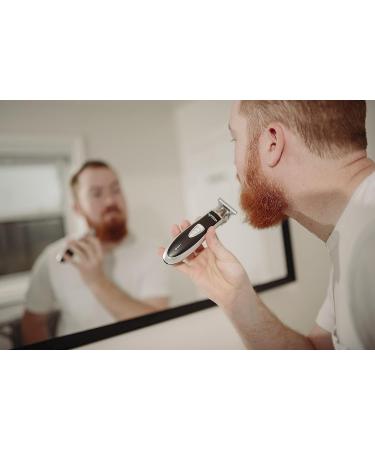 Hair Trimmer for Men by Supreme Trimmer - ST5210 Professional Barber Hair Clippers Liner Cordless Beard Trimmer - Silver T Shaper - Buy Online on SooperMarket.com