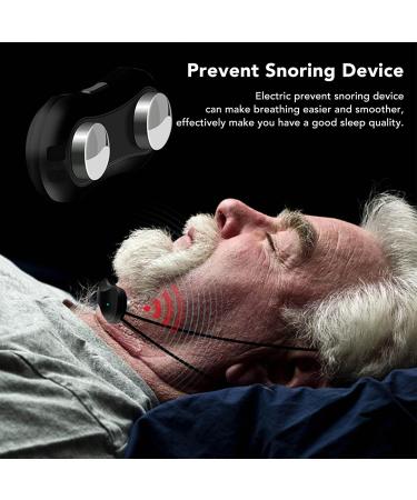 Anti-Snoring Chin Strap & Nasal Strips Set | Electric Snoring Device for Improved Sleep | Microcurrent Technology for Smooth Breathing - Buy Online on SooperMarket.com