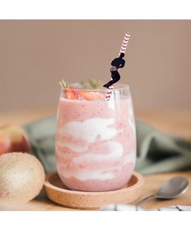 36Pcs Bachelorette Party Decorations Straws Stripper Pole Dancing Men Confetti Straws Party Paper Straws for Bachelorette Decorations Bridal Shower Favors Supplies (Rose Gold) - Buy Online on SooperMarket.com