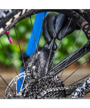 Muc-Off Two-Prong Bike Cleaning Brush - Black, One Size - Buy Online on SooperMarket.com