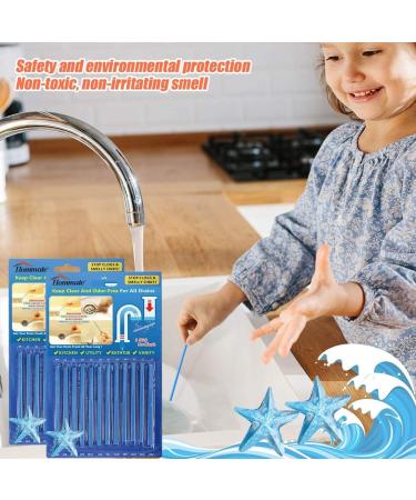 Drain Cleaner Sticks - Powerful Clog & Odor Eliminators for Grease Fats Oils & Soap Scum | International Shipping - Buy Online on SooperMarket.com