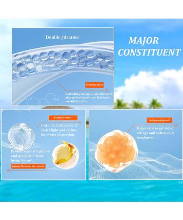 Trendyfave Sunscreen SPF 50+ Sun Cream For High Sun Protection Ultra Light UV Protetion Suncream Long-Lasting Anti-Sweat Anti-Eye Stinging Sensitive Skin Travel Size 50g - Buy Online on SooperMarket.com