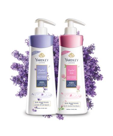 Yardley London English Lavender Hand & Body Lotion 350ml - Nourishing Moisturizer for Women | International Shipping Available - Buy Online on SooperMarket.com